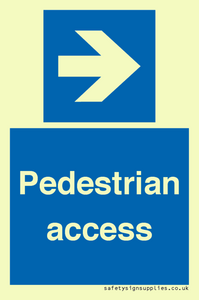 Pedestrian access